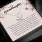 To My Granddaughter, Love Knot Necklace