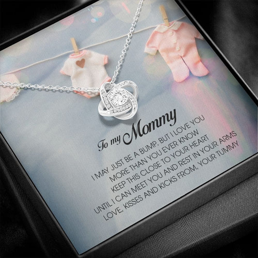 To My Mommy, Love Knot Necklace