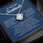 To My Beautiful Soulmate, Love Knot Necklace
