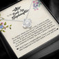 To My Badass Stepdaughter, Love Knot Necklace