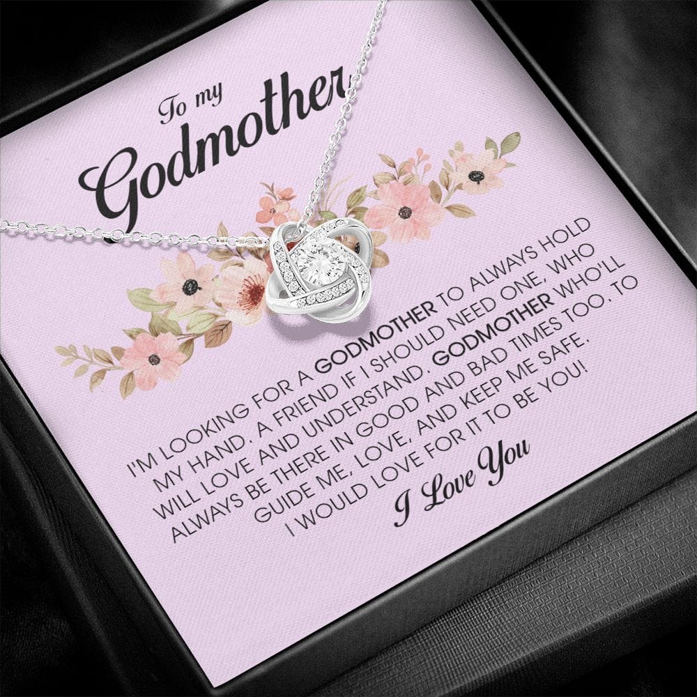To My Godmother, Love Knot Necklace