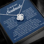 To My Beautiful Soulmate, Love Knot Necklace