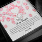 To My Daughter, Love Knot Necklace