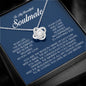 To My Beautiful Soulmate, Love Knot Necklace