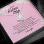 To My Future Wife, Love Knot Necklace