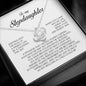 To My Stepdaughter Gift, Love Knot Necklace