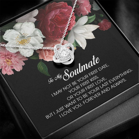To My Soulmate, Love Knot Necklace