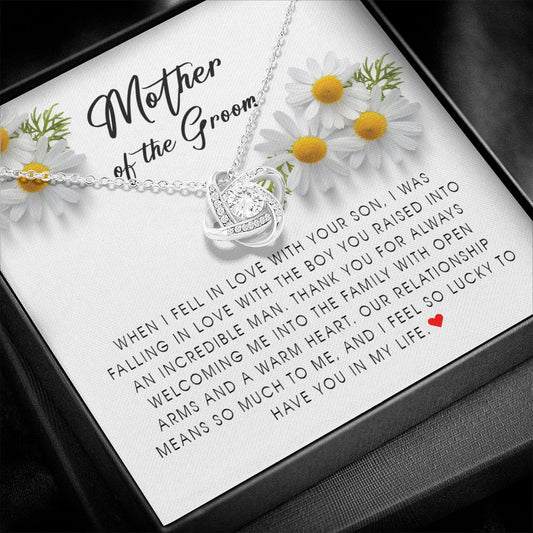 Mother of The Groom, Love Knot Necklace