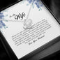 To My Wife, Love Knot Necklace