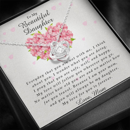 Love Knot Necklace | To My Beautiful Daughter