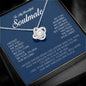 To My Beautiful Soulmate, Love Knot Necklace
