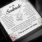 To My Soulmate, Love Knot Necklace