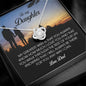 To My Daughter, Love Knot Necklace
