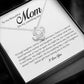 To My Beautiful Mother on My Wedding Day, Love Knot Necklace