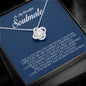 To My Beautiful Soulmate, Love Knot Necklace