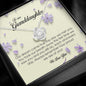 To Our Granddaughter, Love Knot Necklace