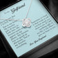To My Girlfriend, Love Knot Necklace