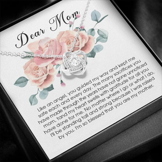 Dear Mom, Love Knot Necklace