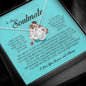 To My Soulmate, Love Knot Necklace