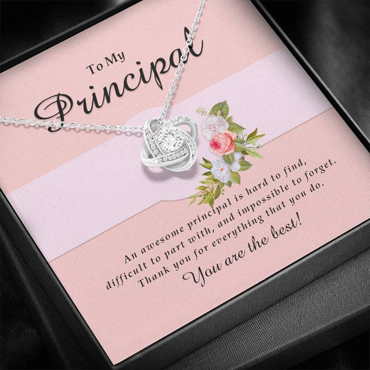 Love Knot Necklace, Principal Jewelry Card