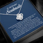 To My Beautiful Soulmate, Love Knot Necklace