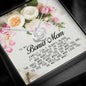To my Bonus Mom Gift, Love Knot Necklace
