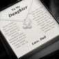 Love Knot Necklace | To My Daughter