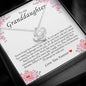To My Granddaughter, Love Knot Necklace