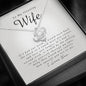 Love Knot Necklace | To My Stunning Wife
