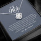 To My Wife, Love Knot Necklace