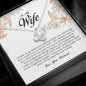 To My Wife, Love Knot Necklace