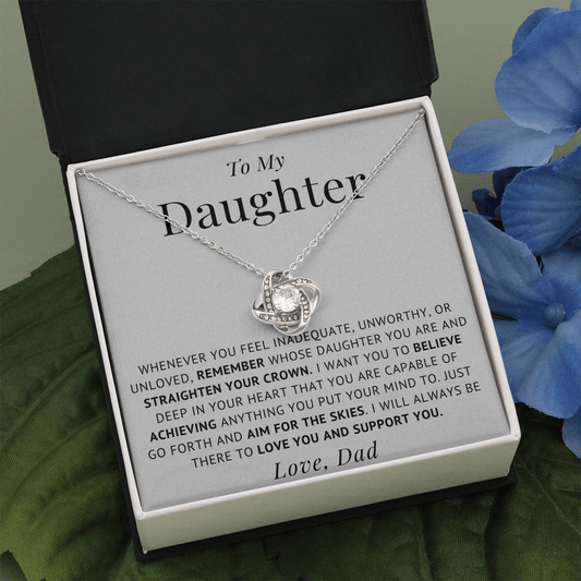Love Knot Necklace | To My Daughter