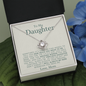 Love Knot Necklace | To My Daughter