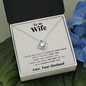 Love Knot Necklace | To My Wife