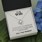 Love Knot Necklace | To My Wife