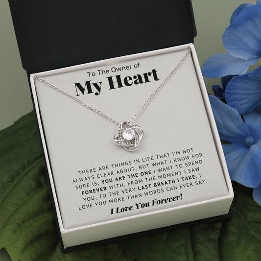 Love Knot Necklace | To The Owner of My Heart