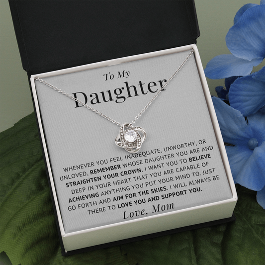 Love Knot Necklace | To My Daughter