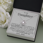 Love Knot Necklace | To My Daughter