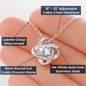 Love Knot Necklace | To My Beautiful Daughter