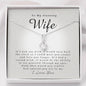 Alluring Necklace, To My Stunning Wife