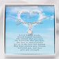 Petite Pendant Necklace, Memorial Gift For Loss of Grandpa
