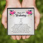Petite Ribbon Pendant Necklace, Happy 47th Birthday