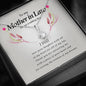 Mother In Law Necklace, Ribbon Pendant Necklace