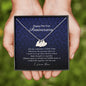 Initials Heart Necklace, Happy One Year Anniversary