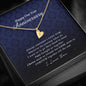 Initials Heart Necklace, Happy One Year Anniversary
