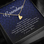 Initials Heart Necklace, Engraved Necklace for Grandma