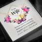 Wife Jewelry, Initials Heart Necklace