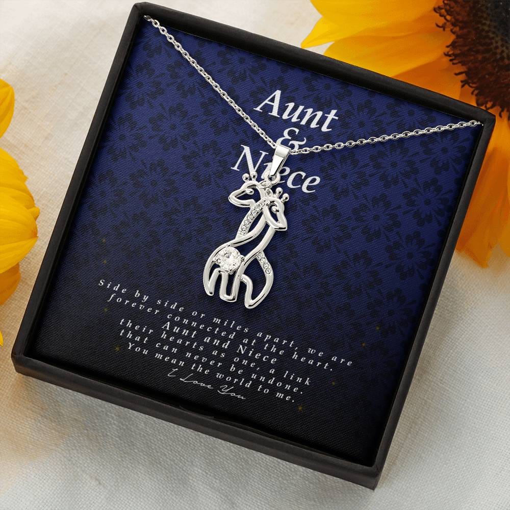 Giraffe Necklace | Aunt and Niece Gift