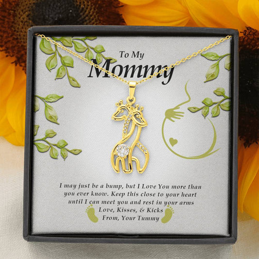 Giraffe Necklace | Pregnancy Gift for Her
