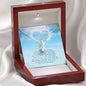 Petite Pendant Necklace, Memorial Gift For Loss of Wife